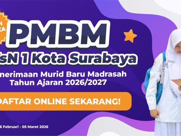 Daftar PMBM MTsN 1 Kota Surabaya